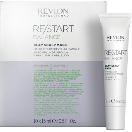 Restart Balance Masque cuir chevelu à l'argile 10X15 ML