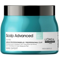 Argile shampoing et Masque 2 en 1 Scalp Advanced 500 ml
