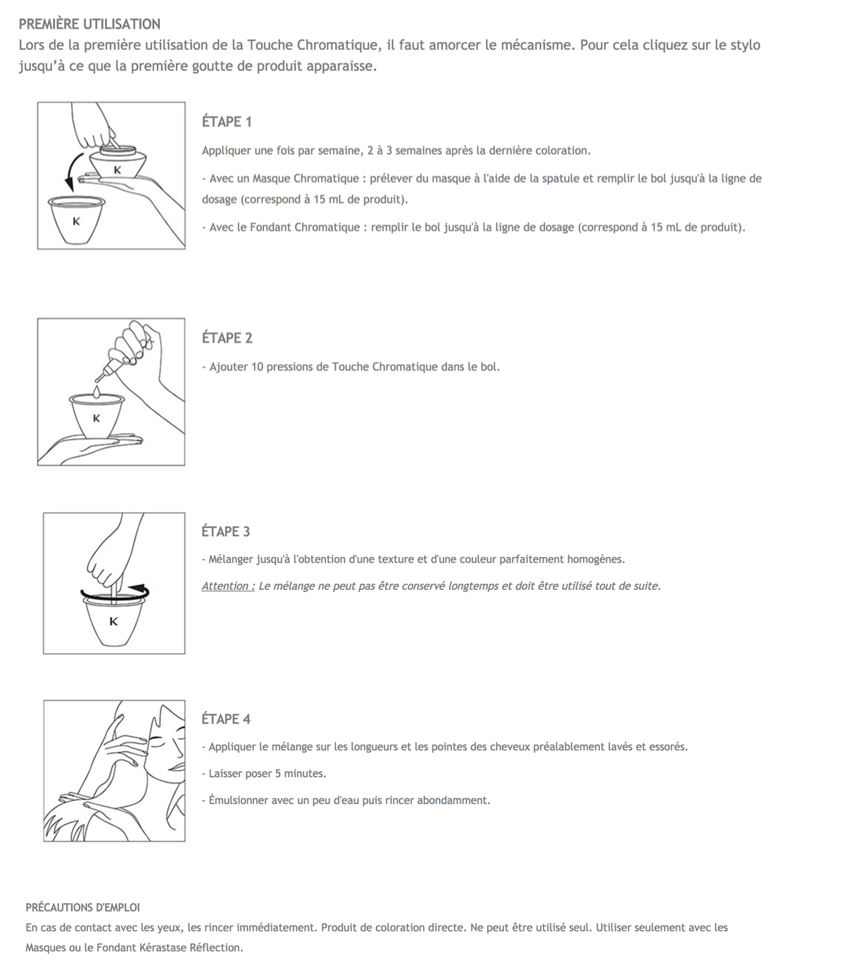 comment utiliser les touches chromatiques