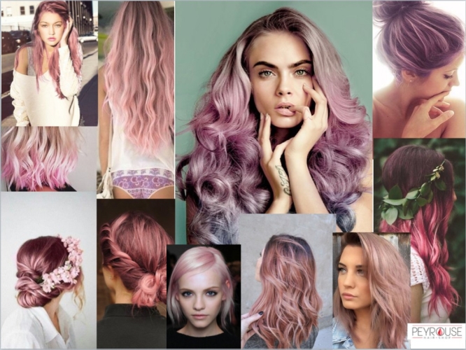 Des cheveux roses pour la saint valentin